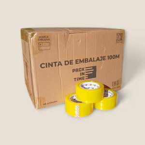 Caja de Cinta de Embalaje 100m x 48 unidades