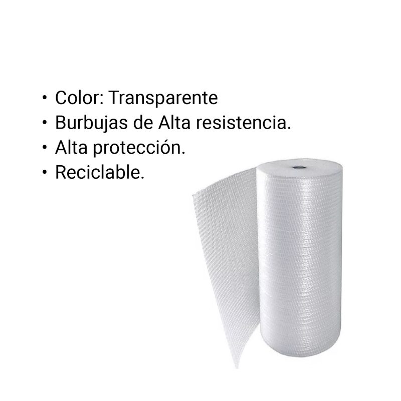 Rollo Plástico Burbuja 50m x unidad - Imagen 3