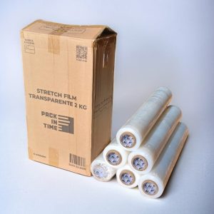Caja de Stretch Film Transparente 2 kg x 6 unidades